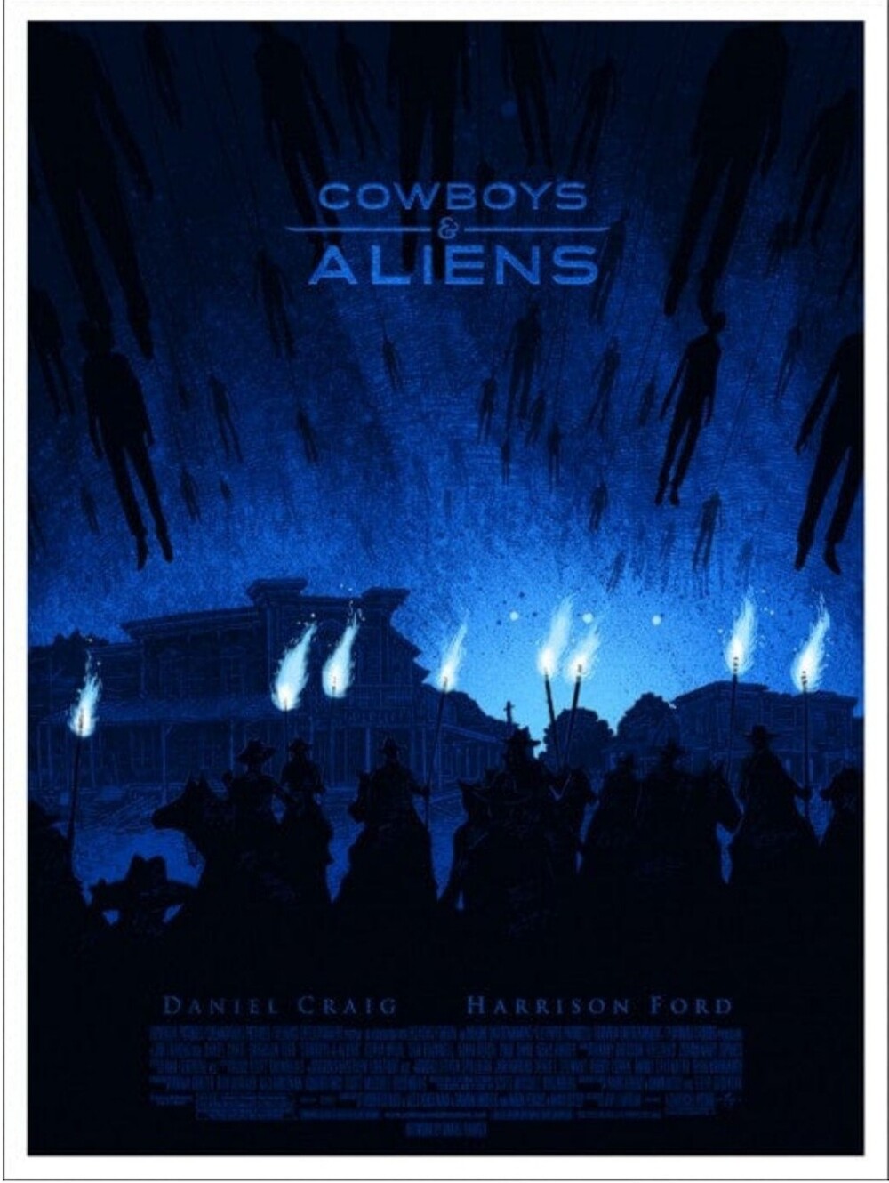 Mondo Poster - Cowboys & Aliens - 239 Of 420 - Daniel Danger 2011